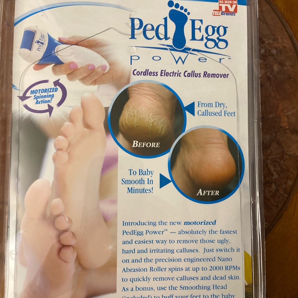 Ped Egg Power Cordless Electric Callus Remover - Picture 2 of 3